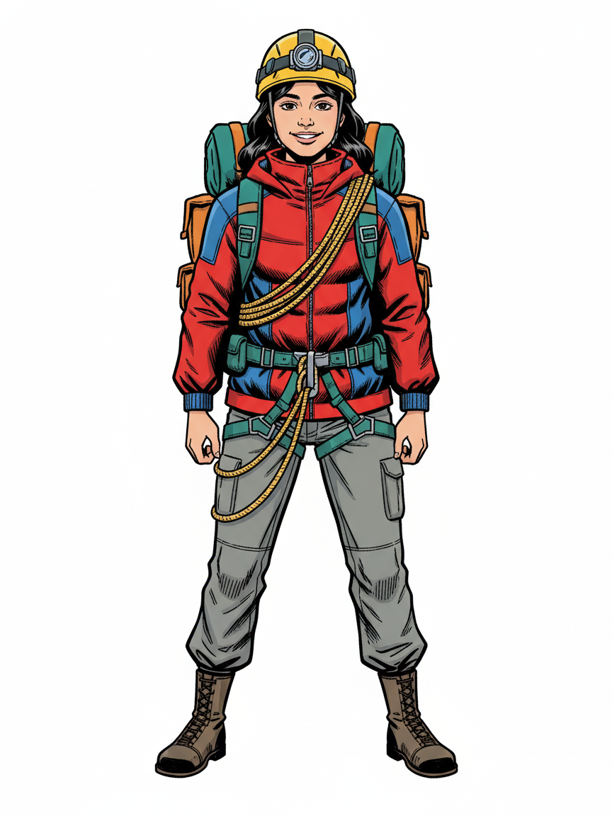 Gabriela the Mountain Explorer - Comic Book