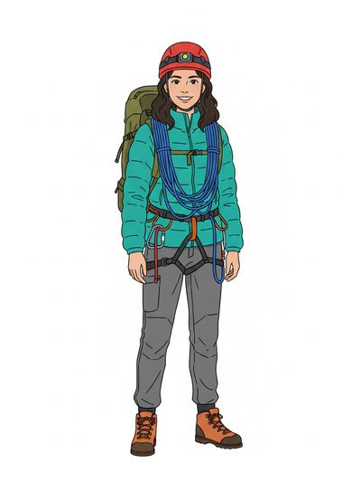 Gabriela's Climbing Adventure 🏔️ - Minimalist