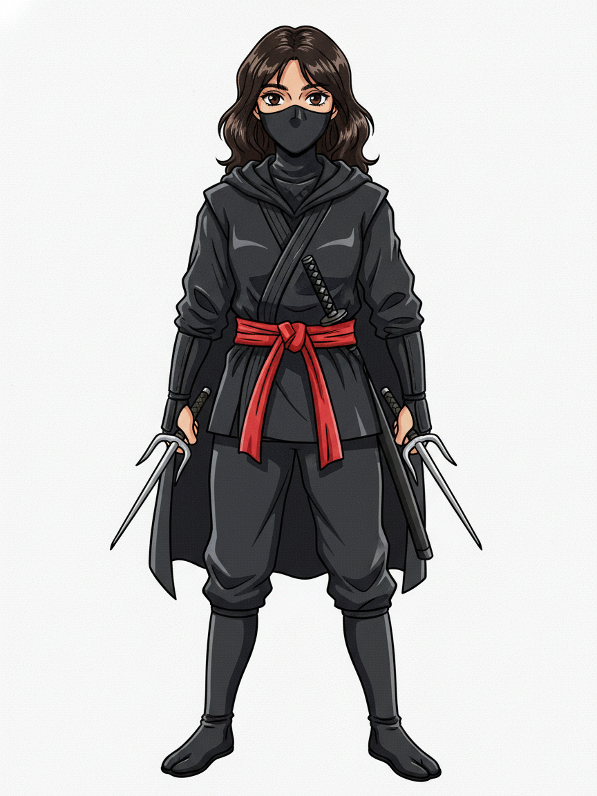 Gabriela the Ninja - Classic Anime