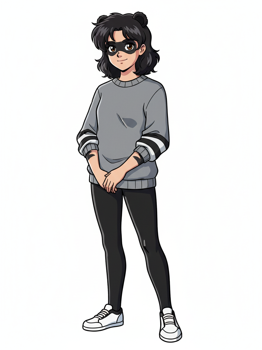 Panda Gabriela - Classic Anime