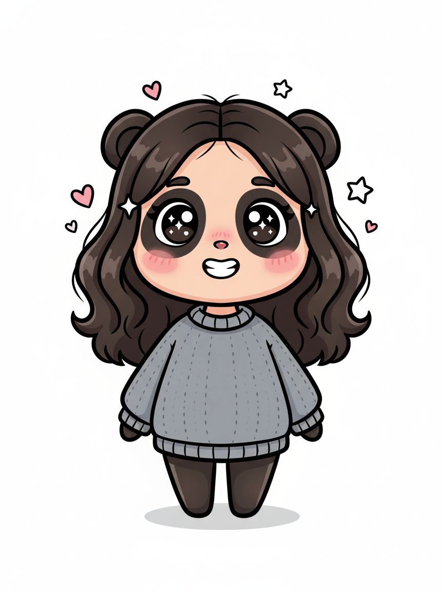 Panda Gabriela - Kawaii Cute