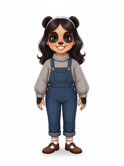 Gabriela's Panda Adventure 🐼 - Vintage Storybook