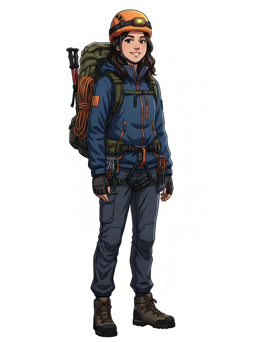 Gabriela the Mountain Explorer - Webtoon Anime