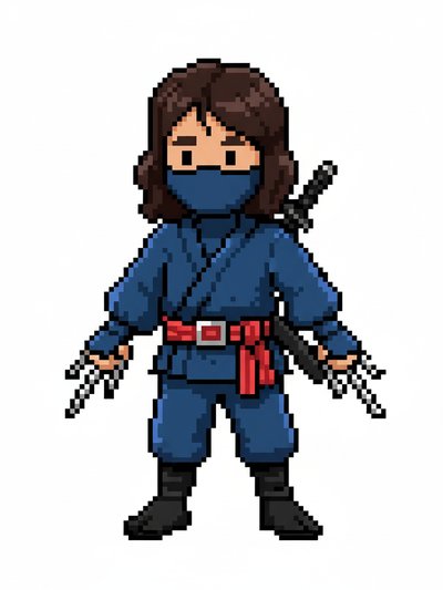 My Ninja Dreams Unleashed 🌟 - Pixel Art