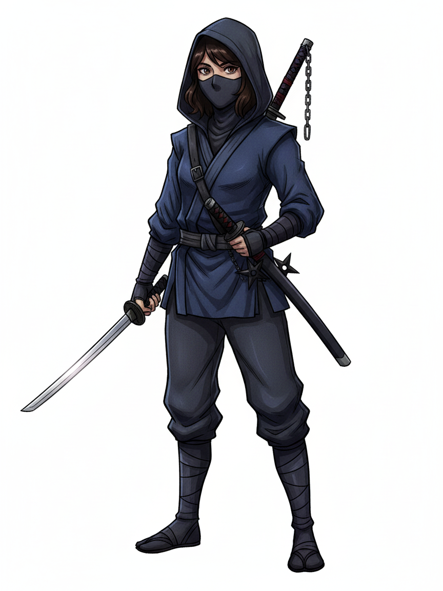 Gabriela the Ninja - Webtoon Anime
