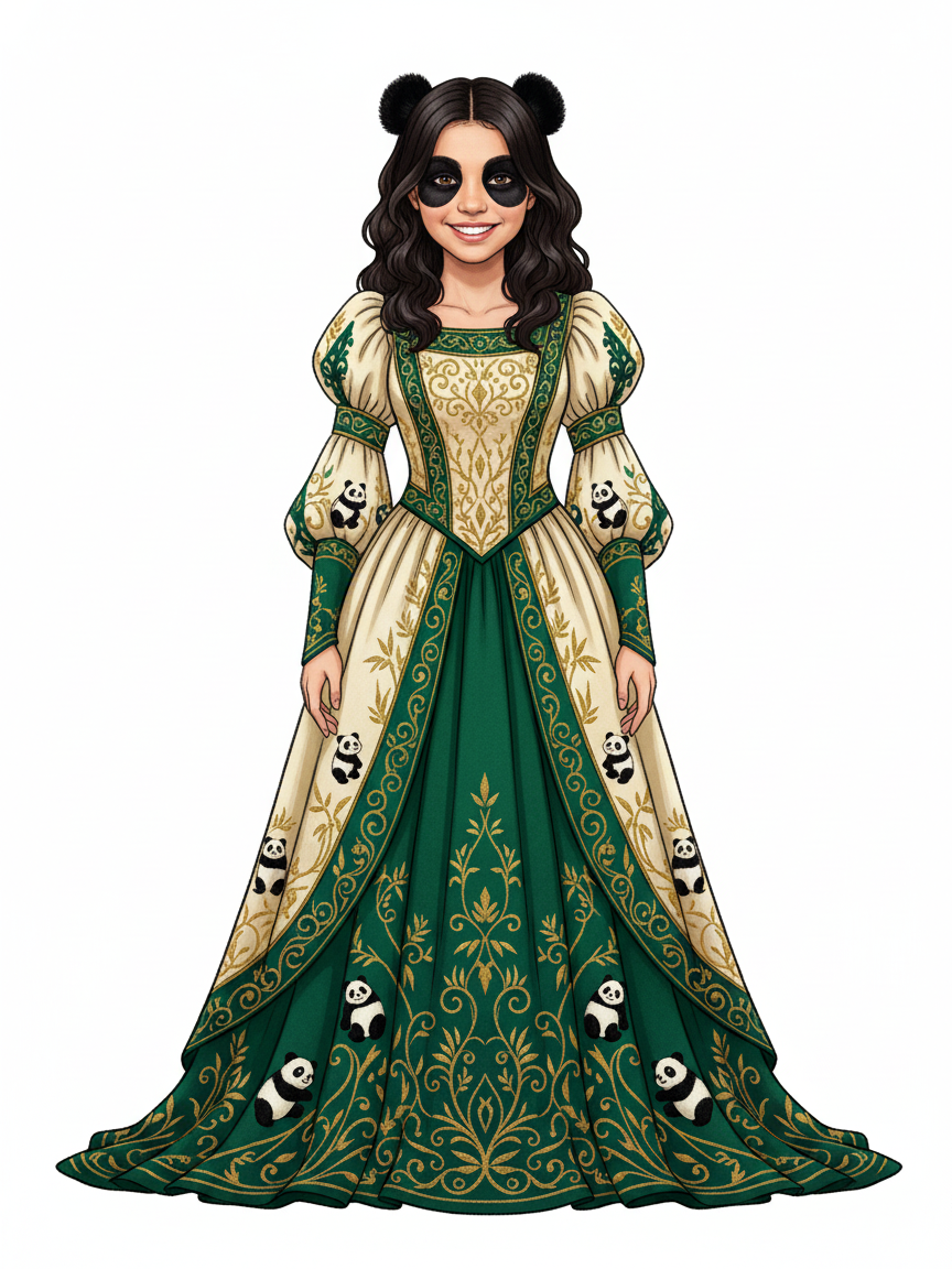 Panda Gabriela - Fairy Tale Classic