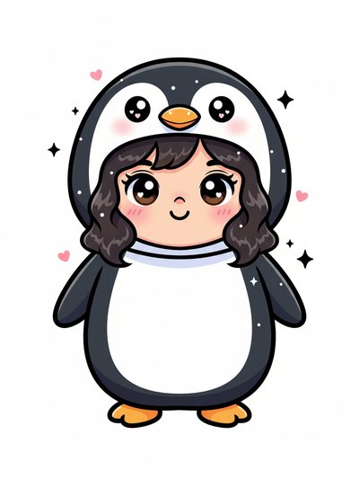 Gabriela's Penguin Fantasía 🐧 - Kawaii Cute