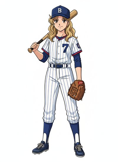 Mary's Baseball Adventure ⚾️ - Classic Anime