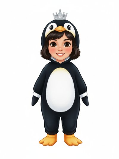 Gabriela's Penguin Fantasía 🐧 - Vintage Storybook