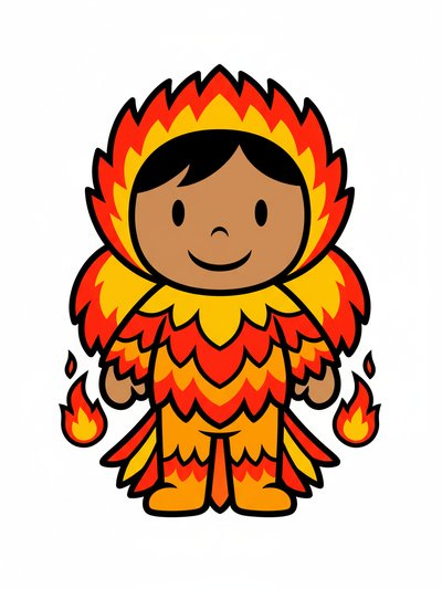 My Fiery Phoenix Self 🔥 - Preschool Simple