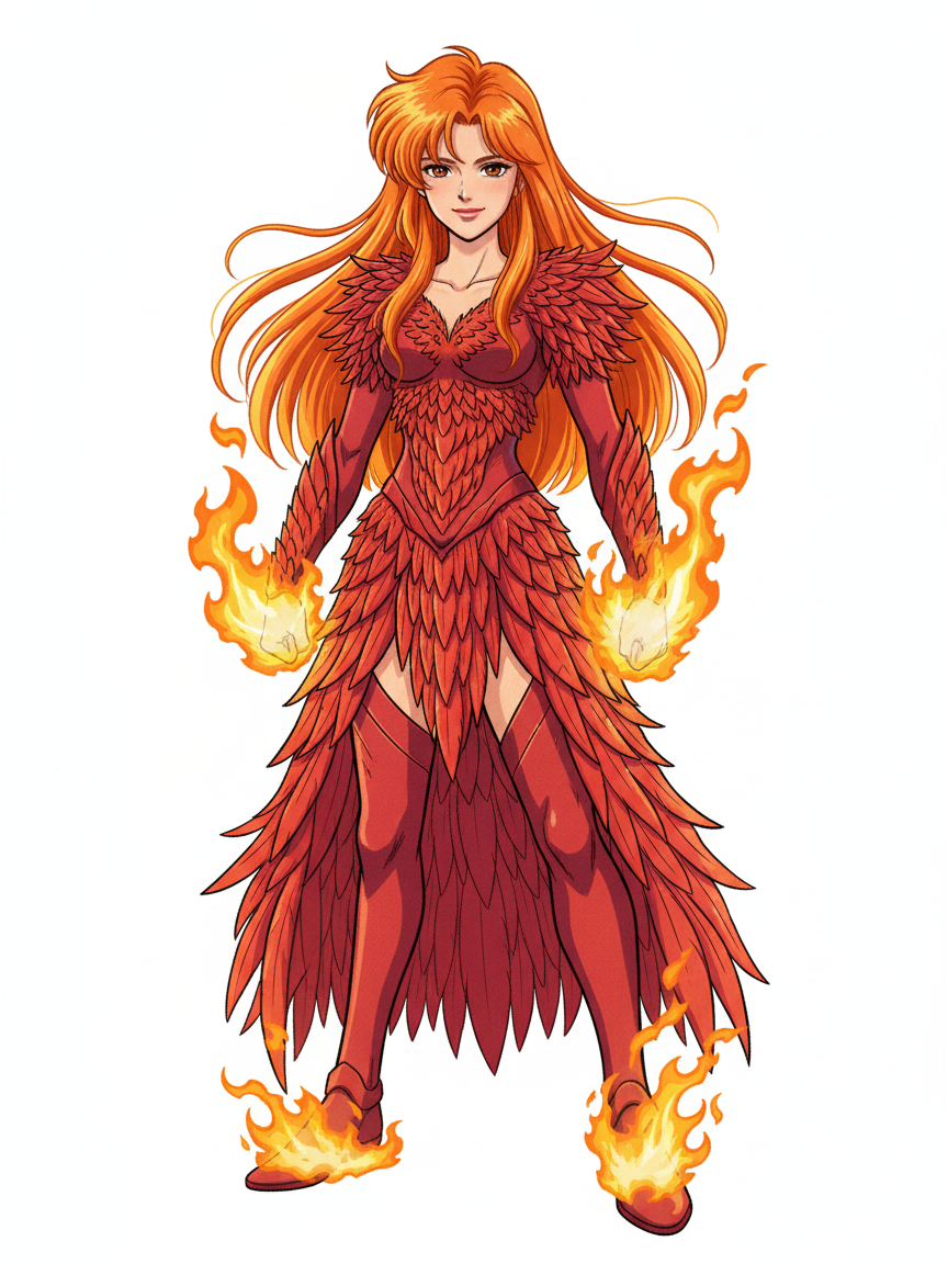 Gabriela the Flamebird - Classic Anime
