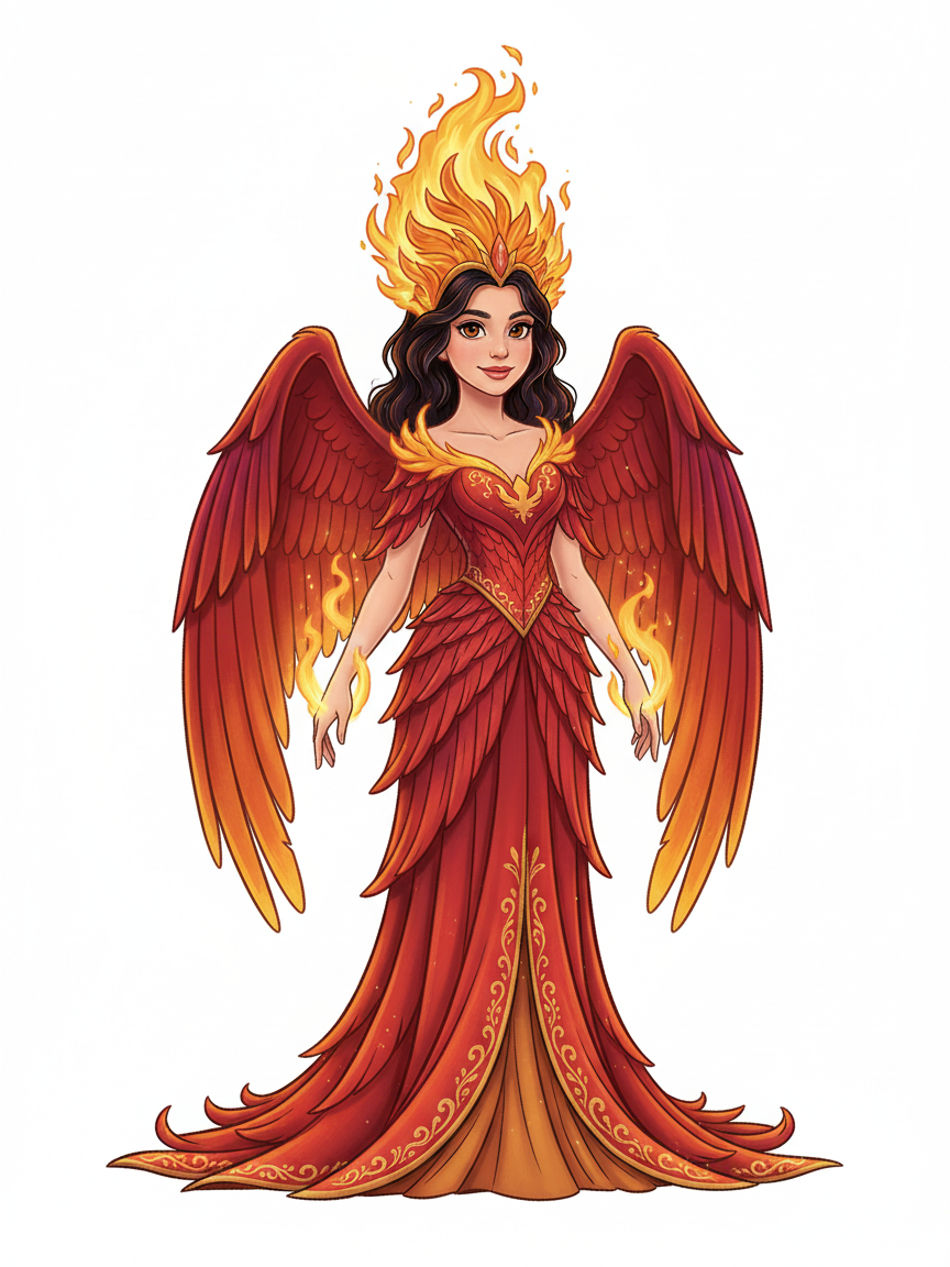 Gabriela the Flamebird - Golden Age Animation