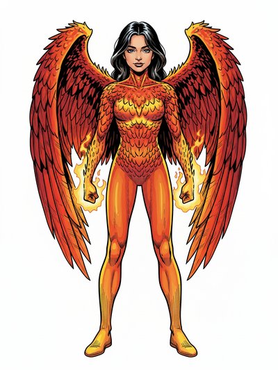My Fiery Phoenix Self 🔥 - Comic Book