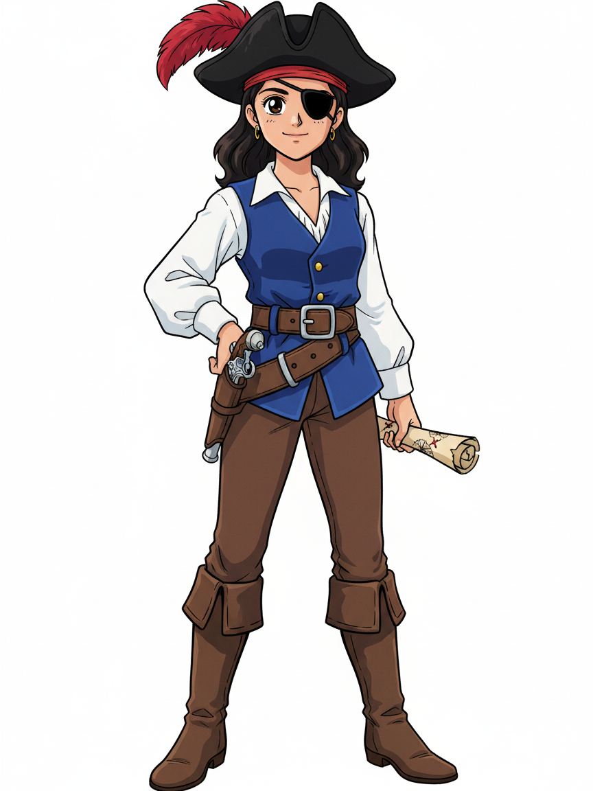 Gabriela the Bold Buccaneer - Classic Anime