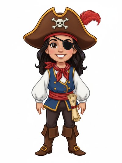 Gabriela's Pirate Adventure 🌊 - Golden Age Animation