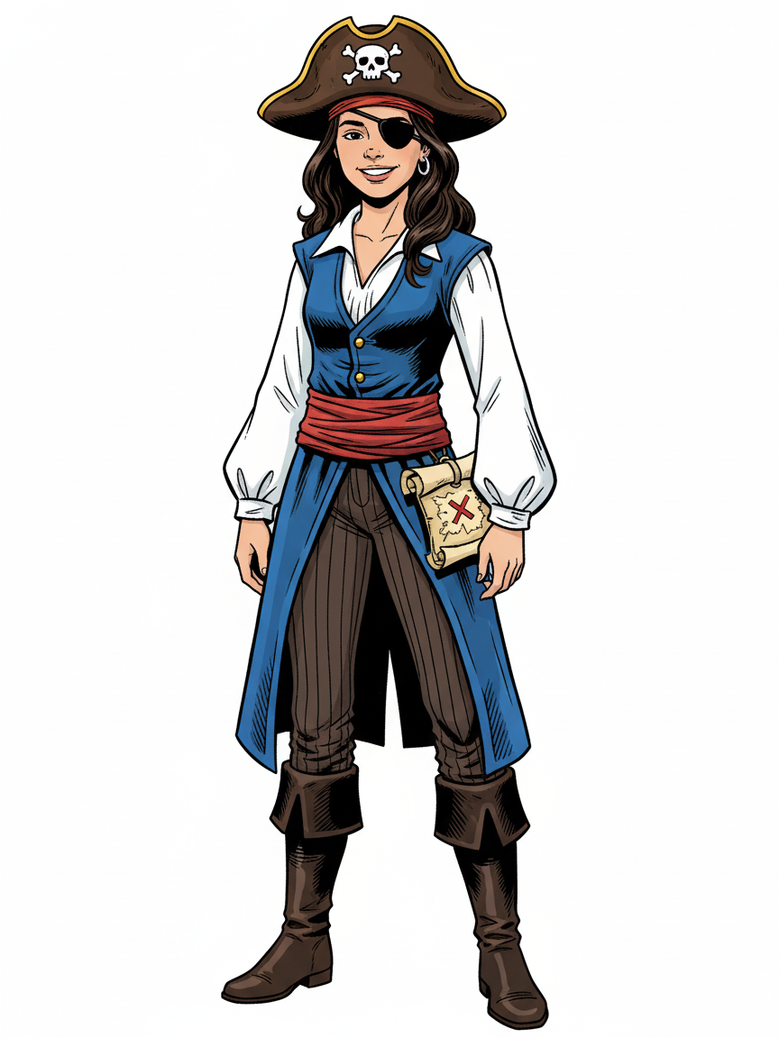 Gabriela the Bold Buccaneer - Comic Book