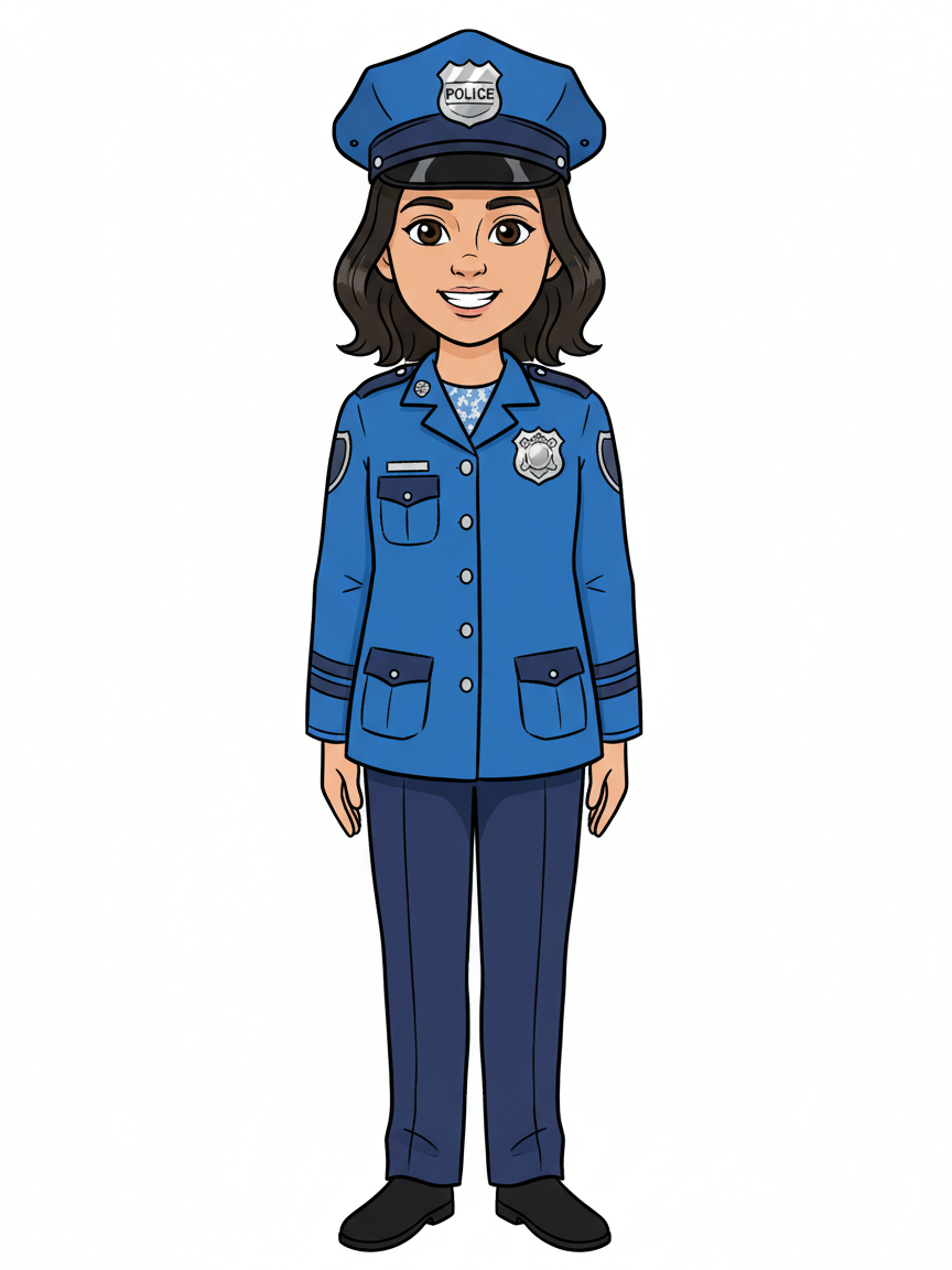 Gabriela the Guardian - Classic Coloring Book