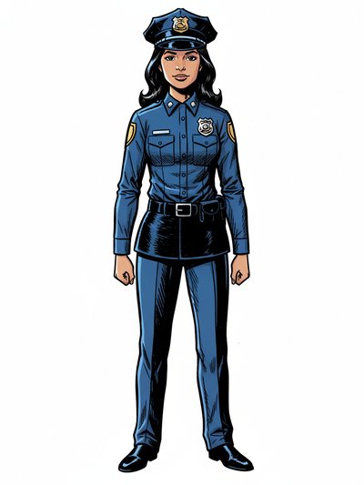 Gabriela: Officer Extraordinaire 🚓 - Comic Book