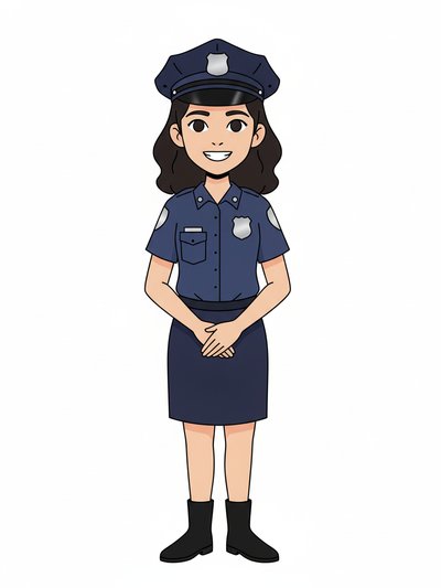 Gabriela: Officer Extraordinaire 🚓 - Minimalist