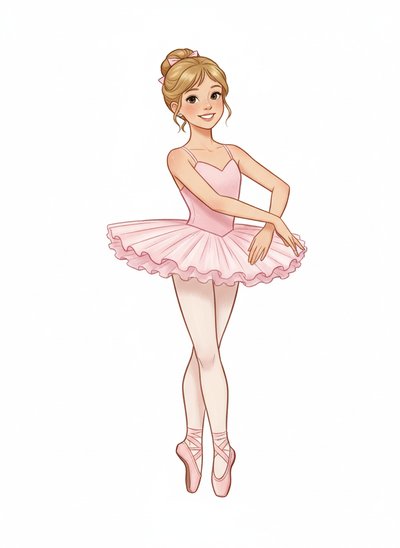 Mary's Ballet Adventures 🩰 - Vintage Storybook