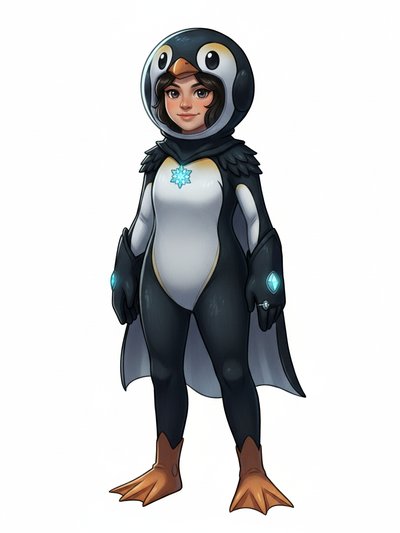 Gabriela's Penguin Fantasía 🐧 - Webtoon Anime