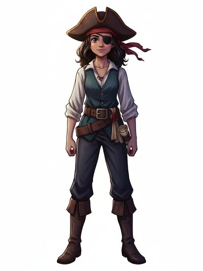 Gabriela's Pirate Adventure 🌊 - Webtoon Anime