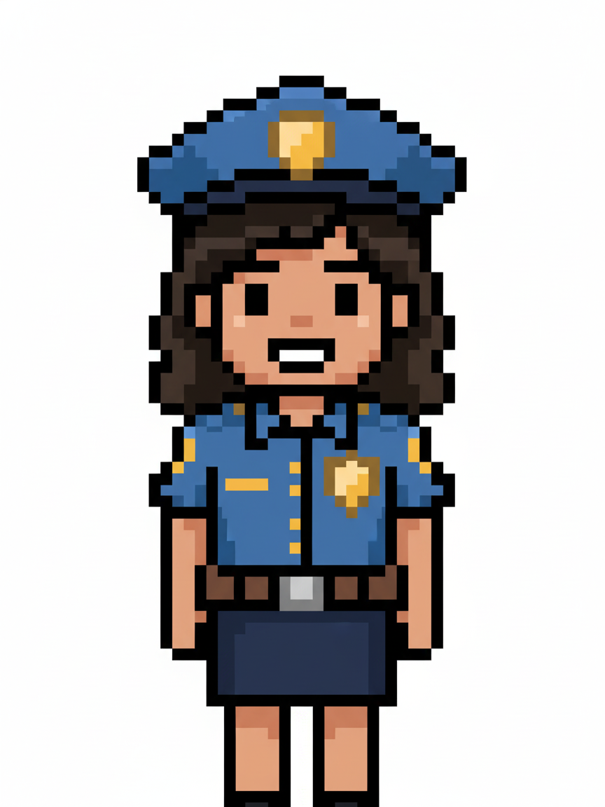 Gabriela the Guardian - Pixel Art
