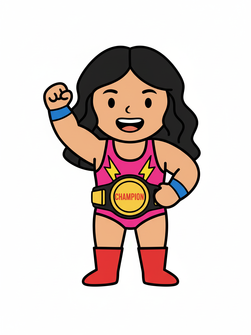 Gabriela the Grappler - Preschool Simple