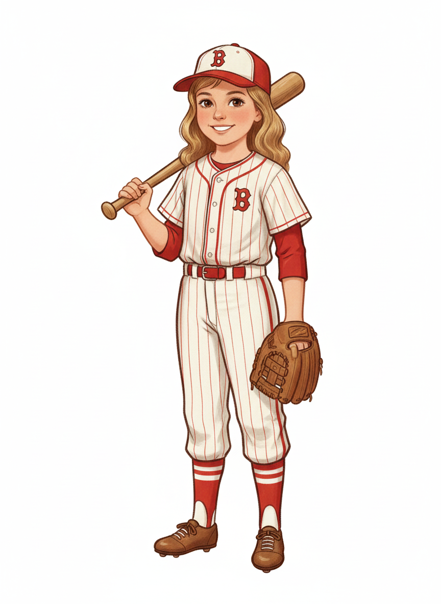 Slugger Mary - Vintage Storybook