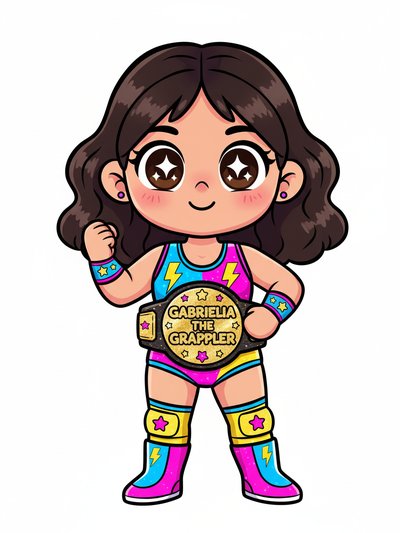 Gabriela's Wrestling Adventure 💪 - Kawaii Cute