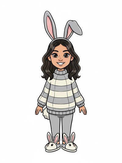 Gabriela's Rabbit Wonderland 🐰 - Classic Coloring Book