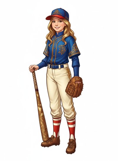 Mary's Baseball Adventure ⚾️ - Fairy Tale Classic