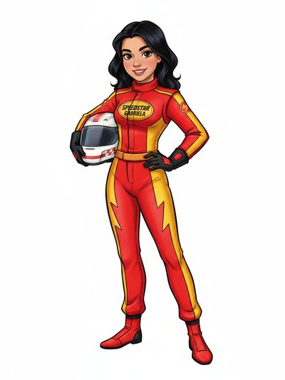 Gabriela's Racing Adventure 🚗 - Golden Age Animation
