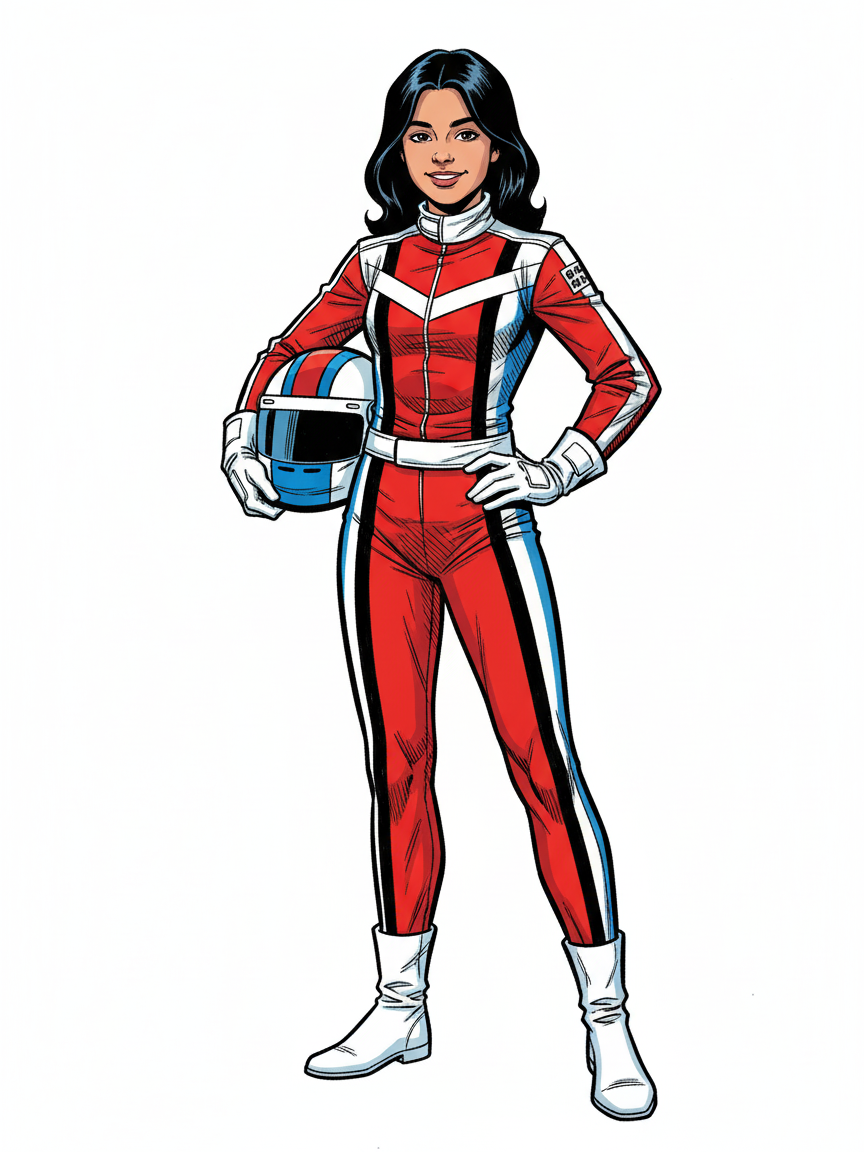 Speedster Gabriela - Comic Book