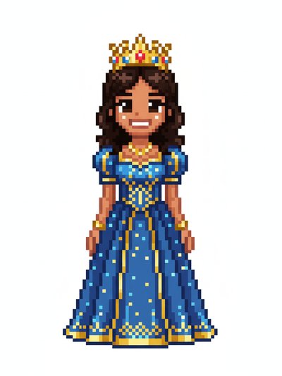 Gabriela's Royal Dream ✨ - Pixel Art