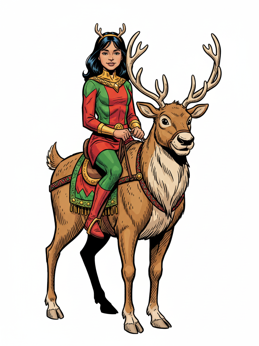 Reindeer Gabriela - Comic Book