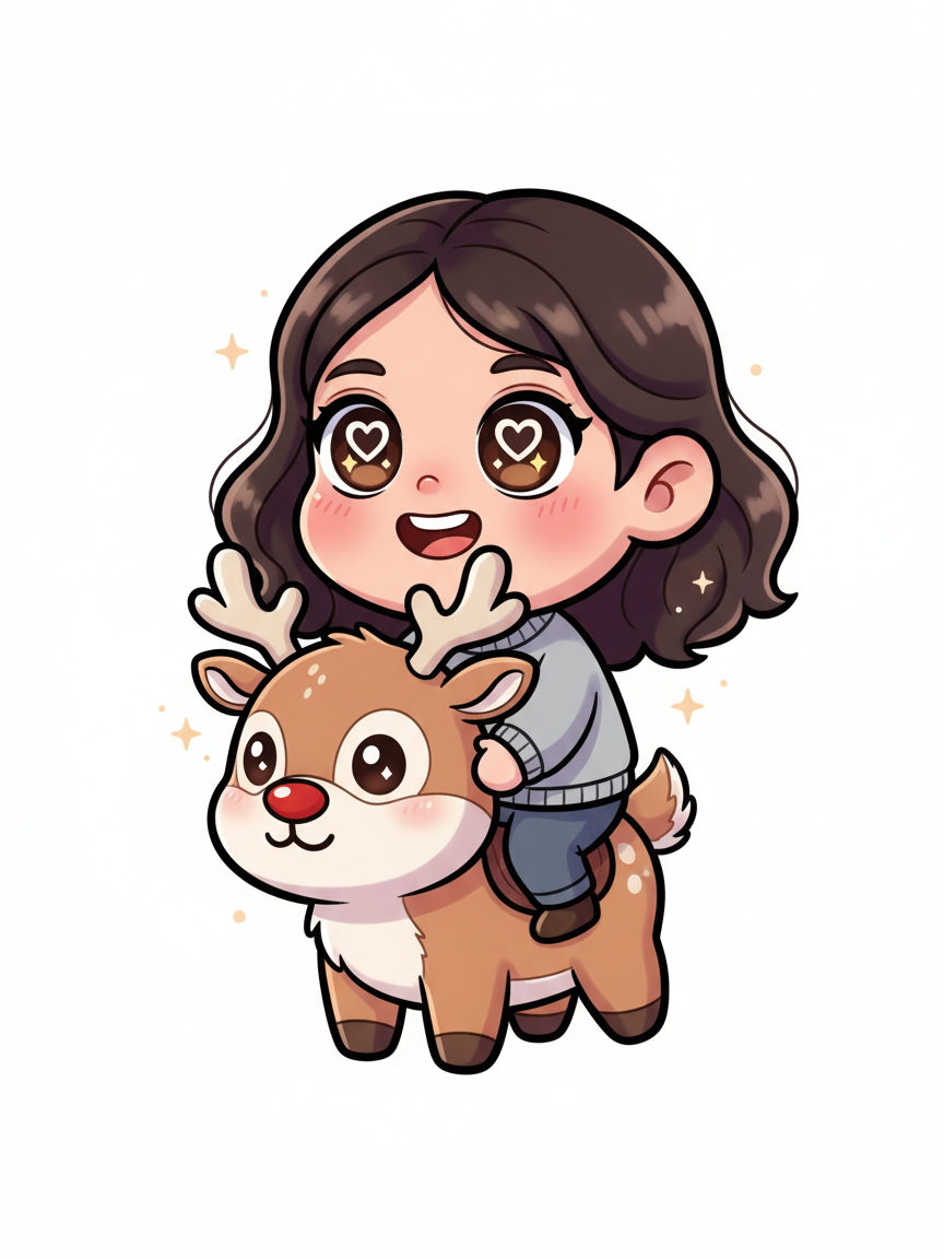 Reindeer Gabriela - Kawaii Cute