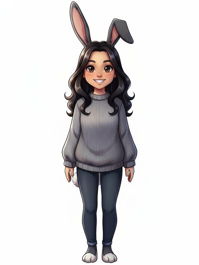 Gabriela's Rabbit Wonderland 🐰 - Webtoon Anime