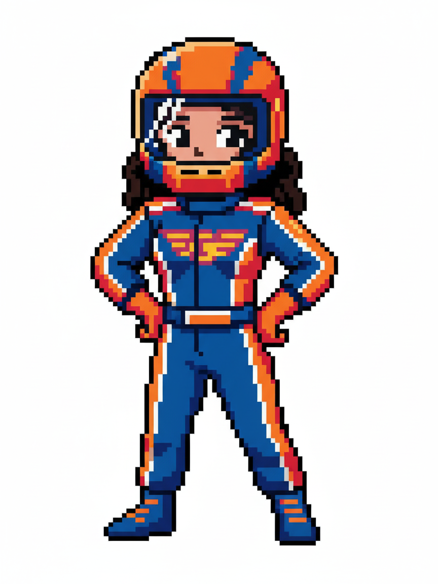 Speedster Gabriela - Pixel Art