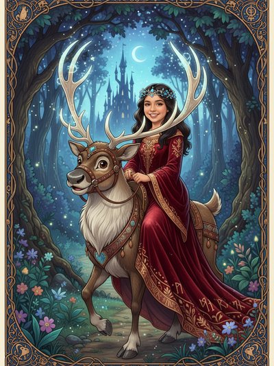Gabriela's Reindeer Adventure 🦌 - Fairy Tale Classic