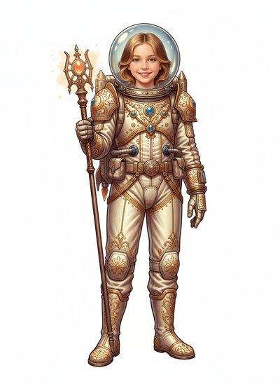 Mary's Space Adventure 🌌 - Fairy Tale Classic