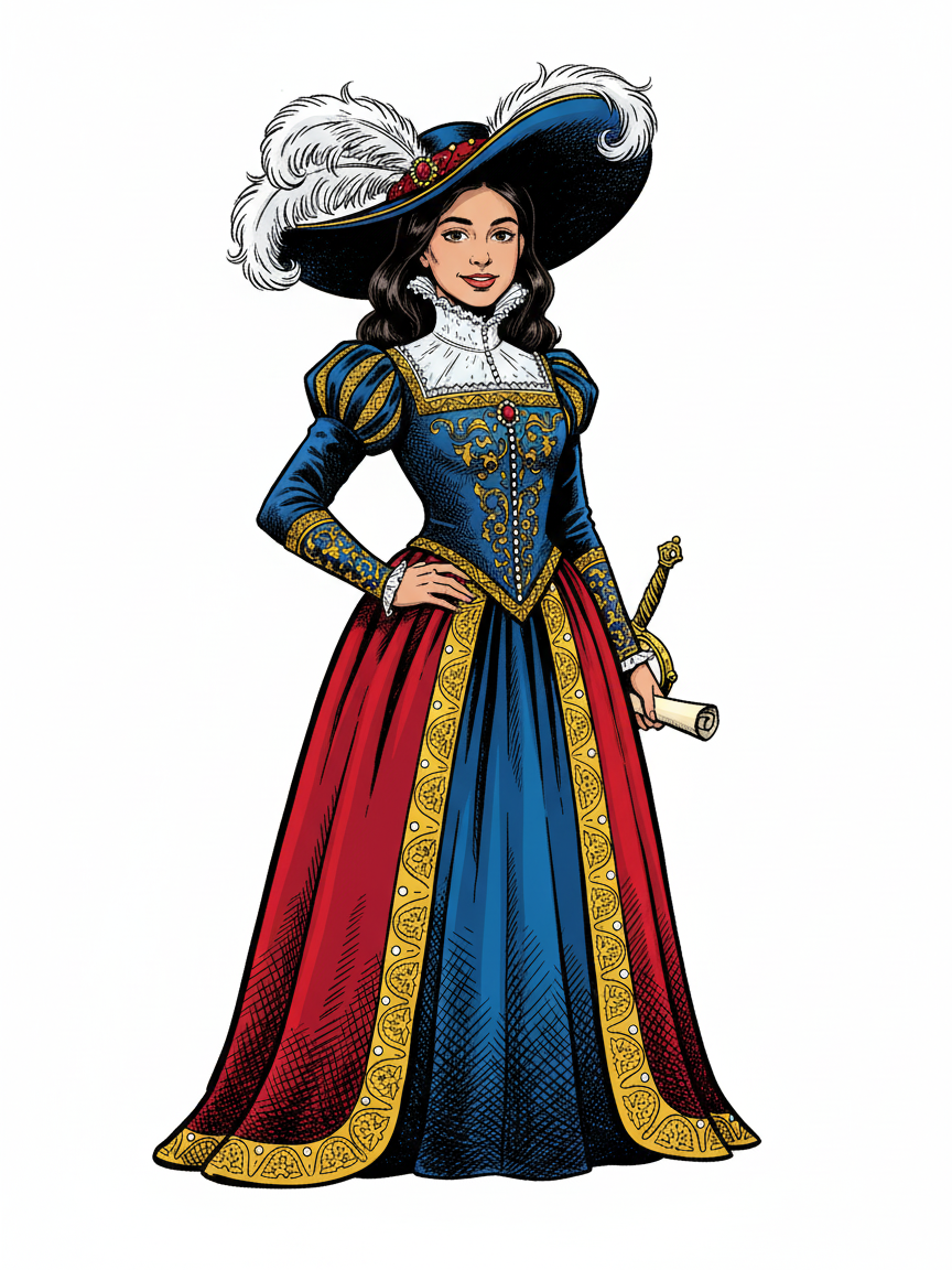 Noble Gabriela - Comic Book