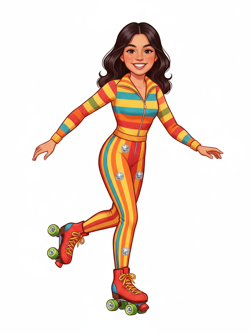 Groovy Gabriela - Vintage Storybook