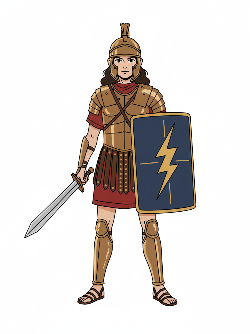 Gabriela the Gladiator - Minimalist