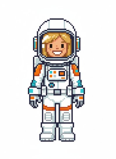 Mary's Space Adventure 🌌 - Pixel Art