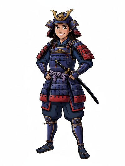 Gabriela's Samurai Dream 🌸 - Golden Age Animation