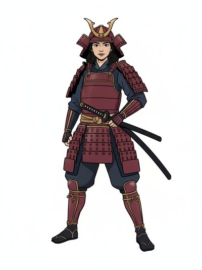 Gabriela's Samurai Dream 🌸 - Minimalist