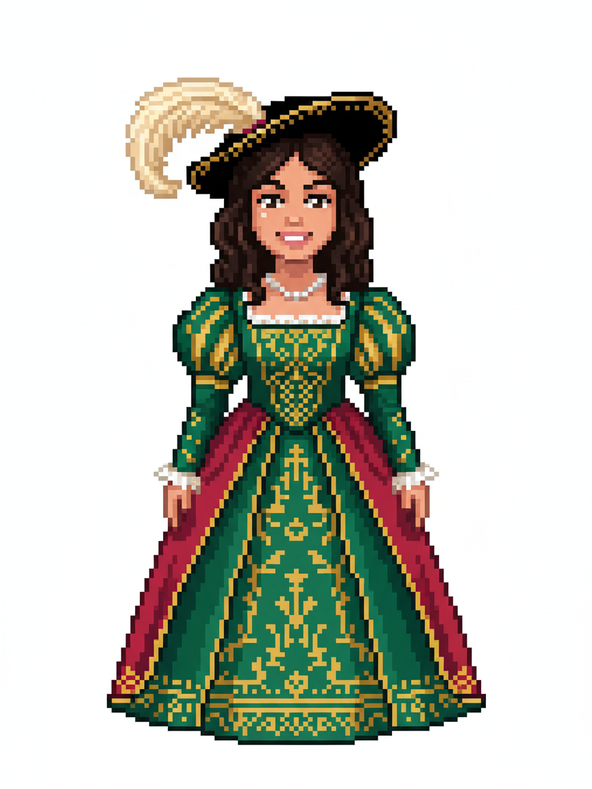 Noble Gabriela - Pixel Art