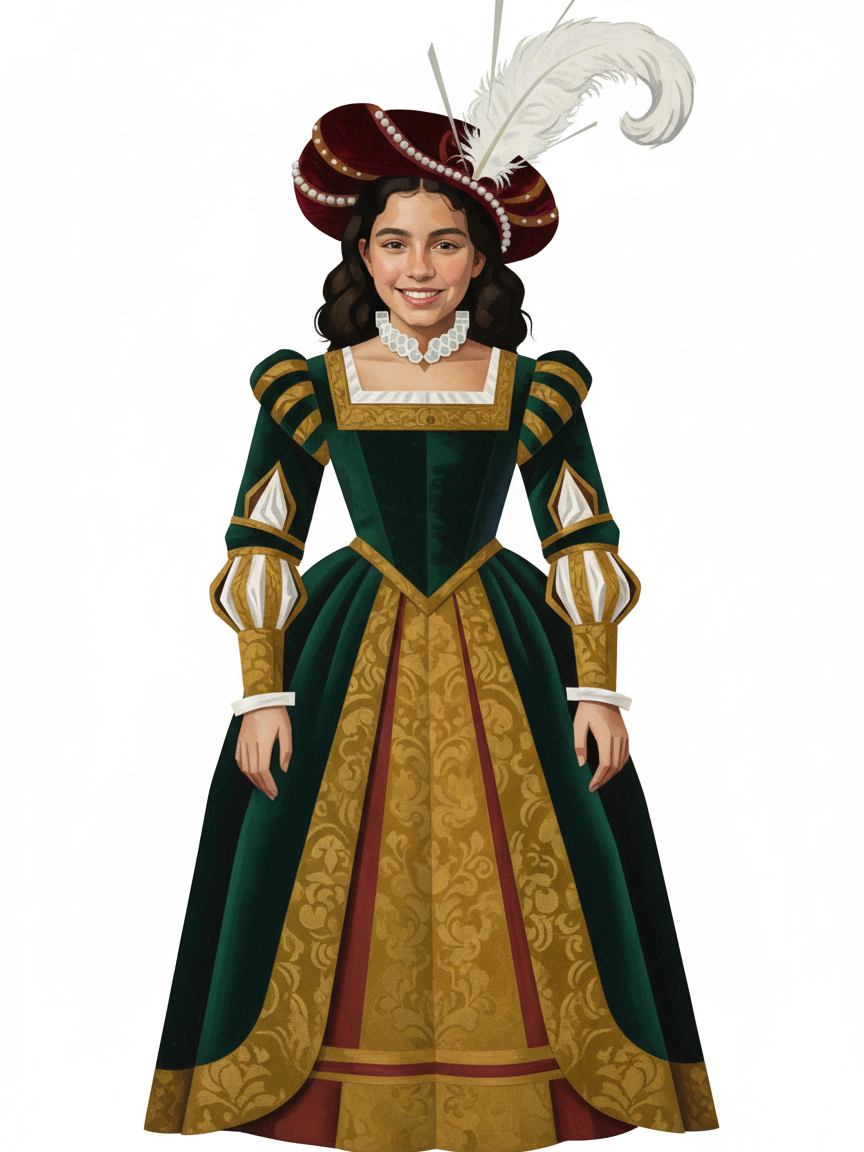 Noble Gabriela - Cubist Painting