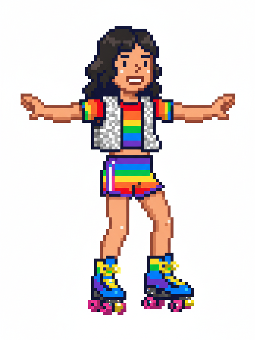 Groovy Gabriela - Pixel Art